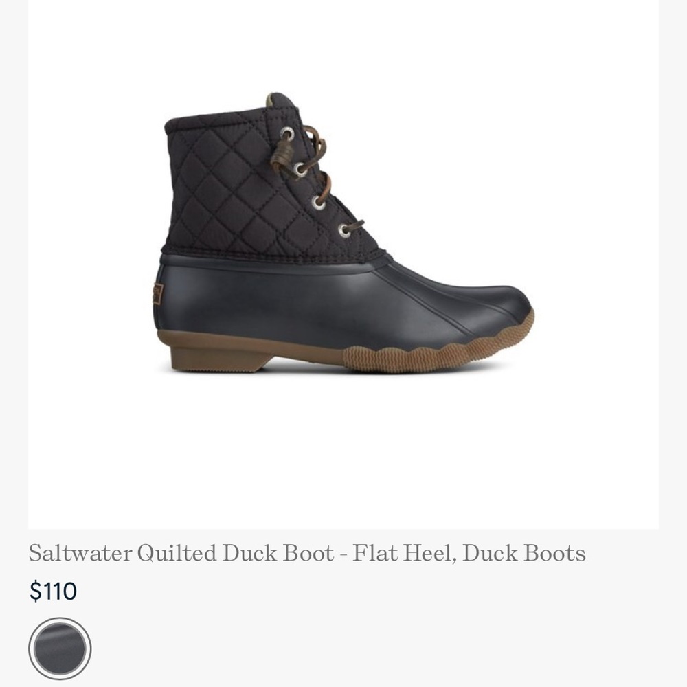 Sperry Duck Boot